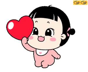 استیکر عاشقانه متحرک زیبا.gif